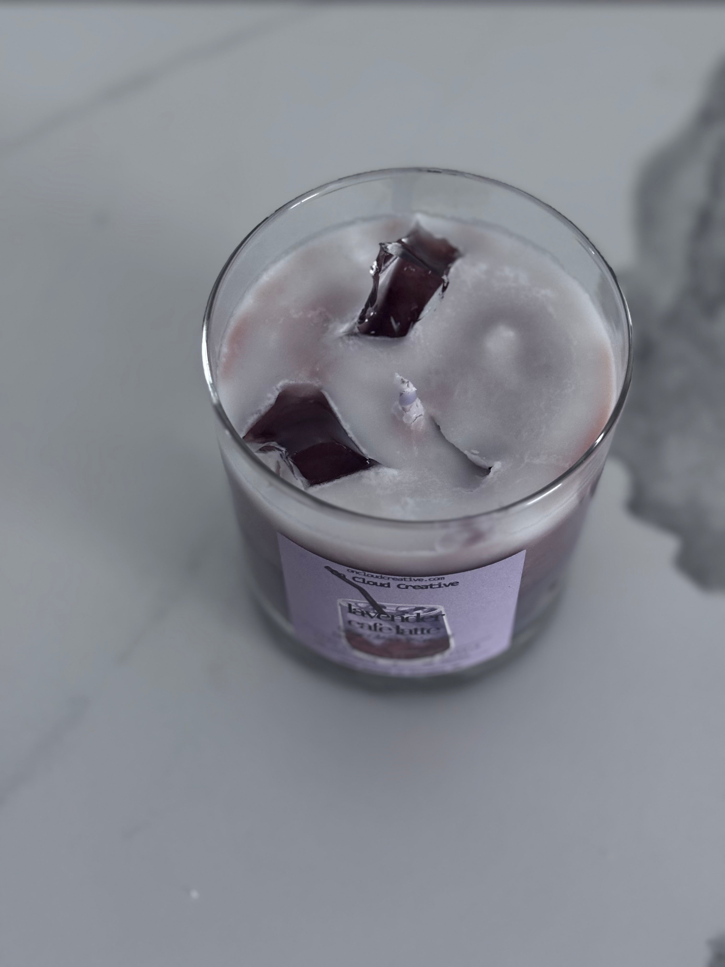 Lavender Café Latte Artisan Candle