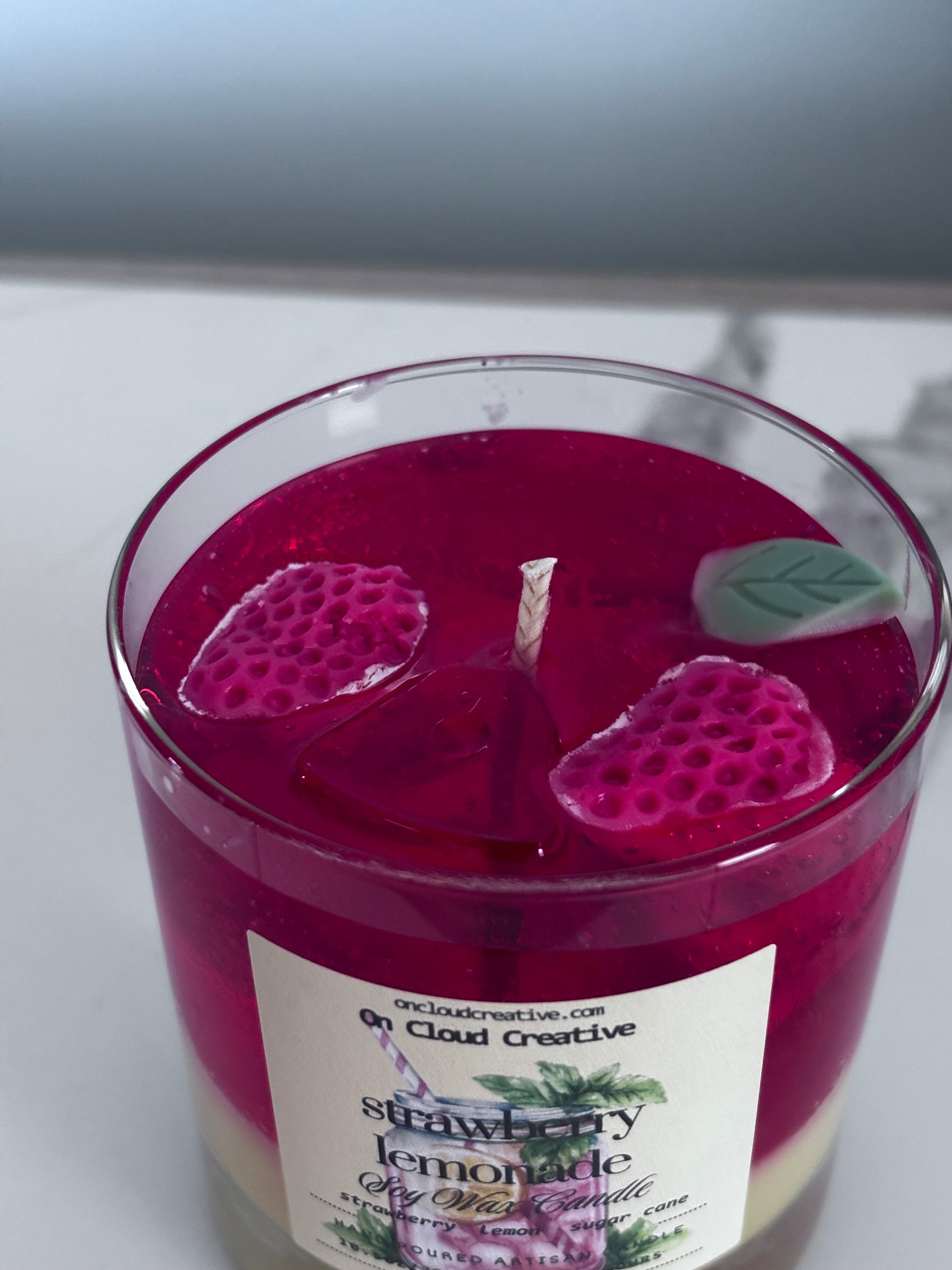 Strawberry Lemonade Artisan Candle