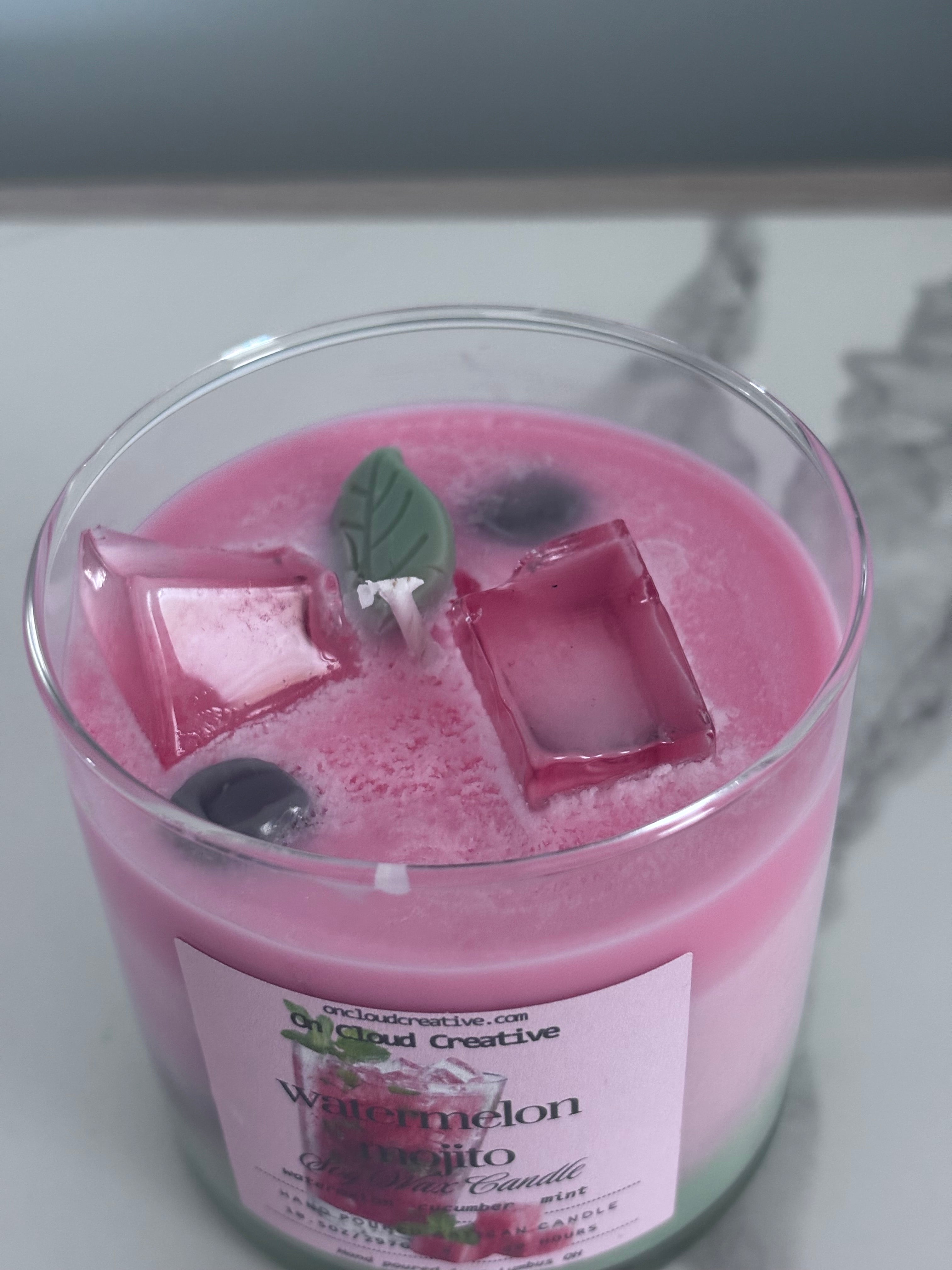 Watermelon Mojito Artisan Candle