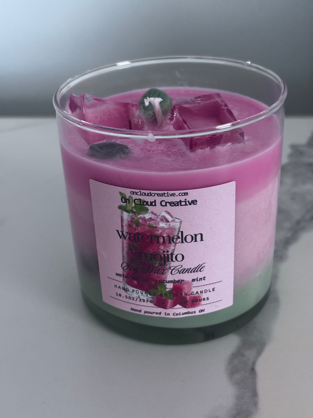 Watermelon Mojito Artisan Candle