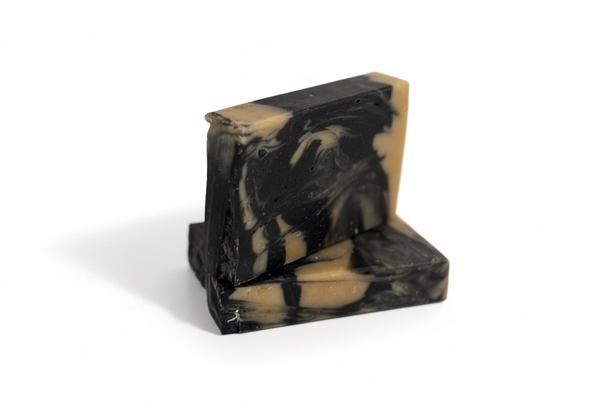 Charcoal and Turmeric Soap